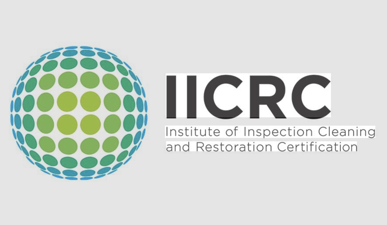 IICRC Certified — Institute of Inspection Cleaning and Restoration Certification